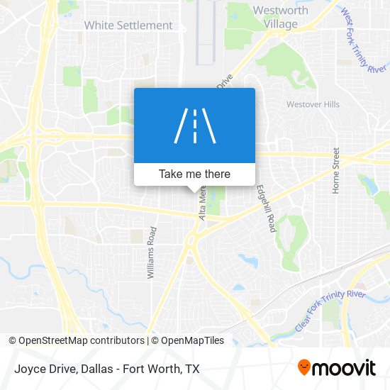 Joyce Drive map