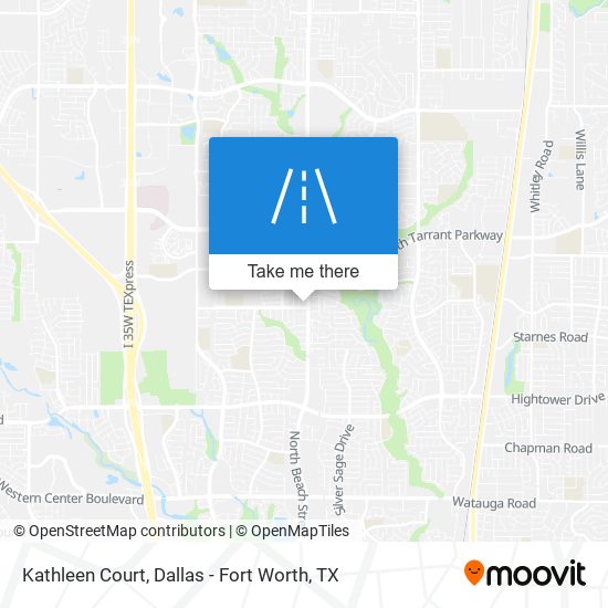 Mapa de Kathleen Court