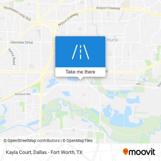 Mapa de Kayla Court