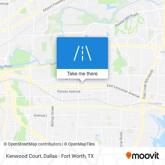 Mapa de Kenwood Court