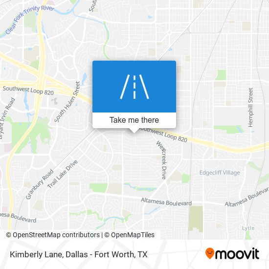 Mapa de Kimberly Lane