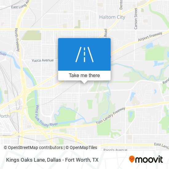 Mapa de Kings Oaks Lane