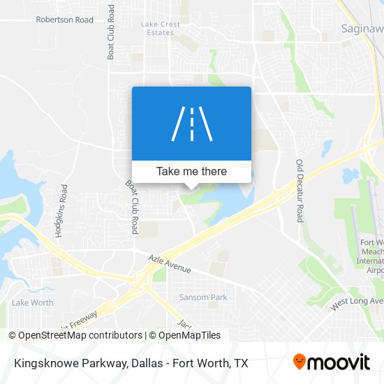 Kingsknowe Parkway map