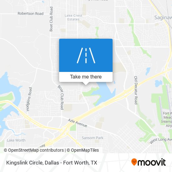Mapa de Kingslink Circle