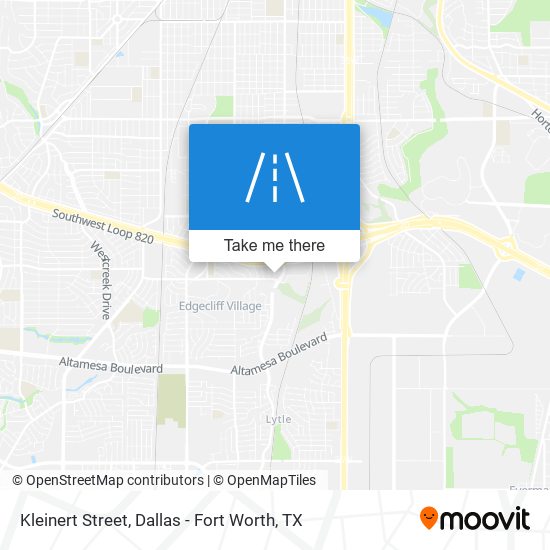 Kleinert Street map