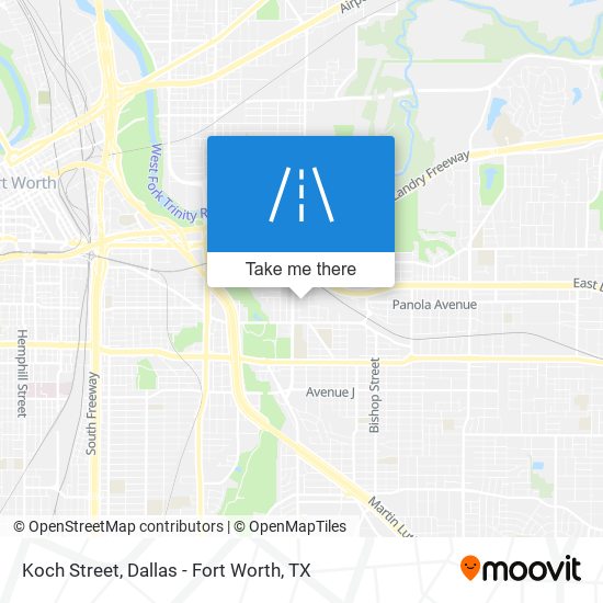 Koch Street map