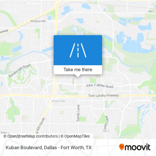 Mapa de Kuban Boulevard