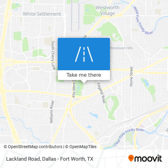 Lackland Road map