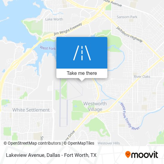 Lakeview Avenue map