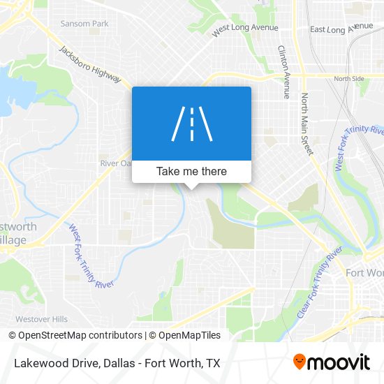 Mapa de Lakewood Drive