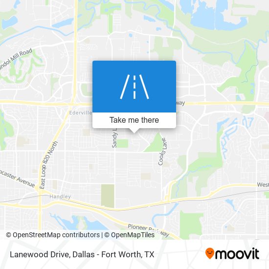 Mapa de Lanewood Drive