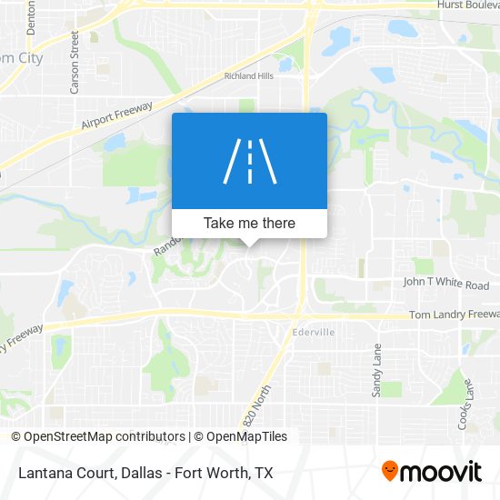 Lantana Court map