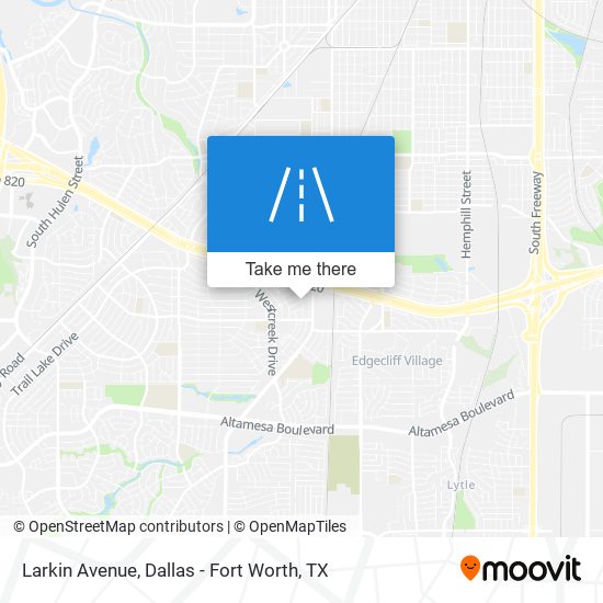 Mapa de Larkin Avenue
