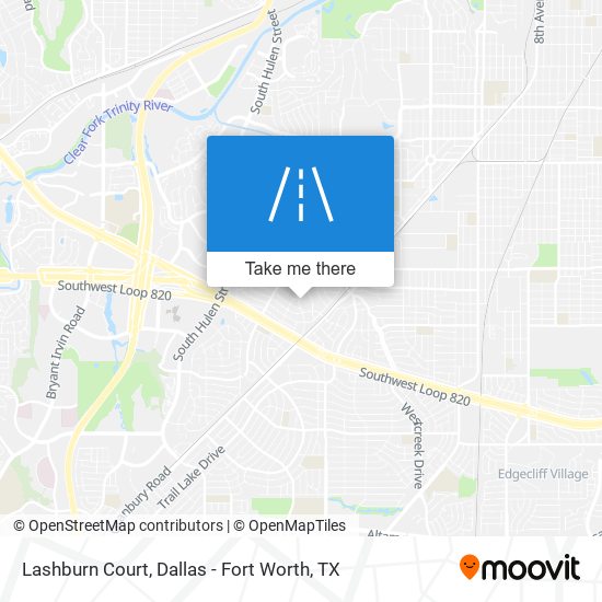 Mapa de Lashburn Court