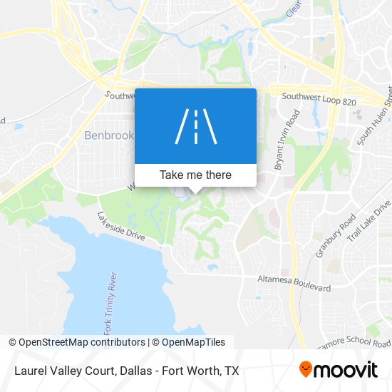 Laurel Valley Court map