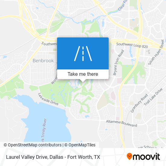 Laurel Valley Drive map