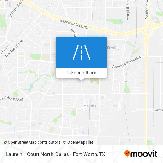 Mapa de Laurelhill Court North