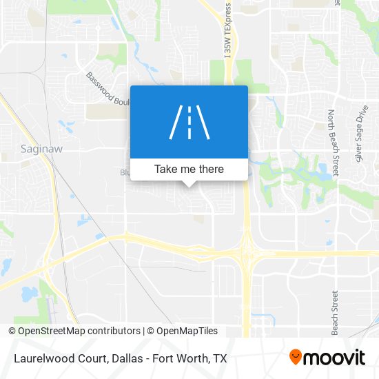 Mapa de Laurelwood Court