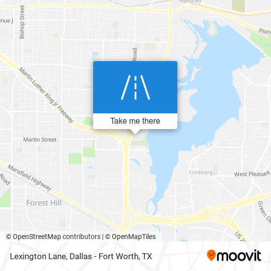 Lexington Lane map