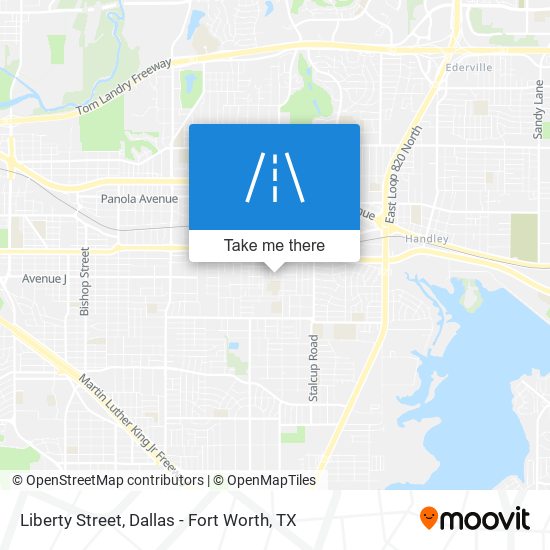 Mapa de Liberty Street