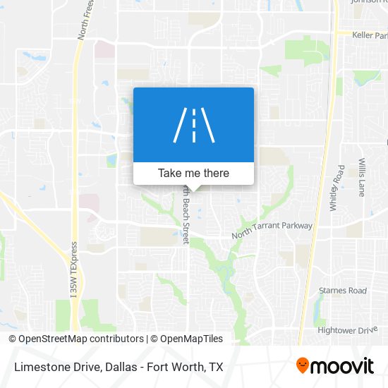 Limestone Drive map