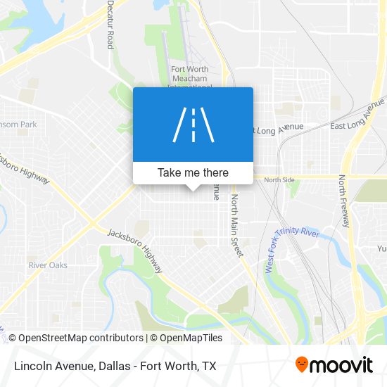 Lincoln Avenue map