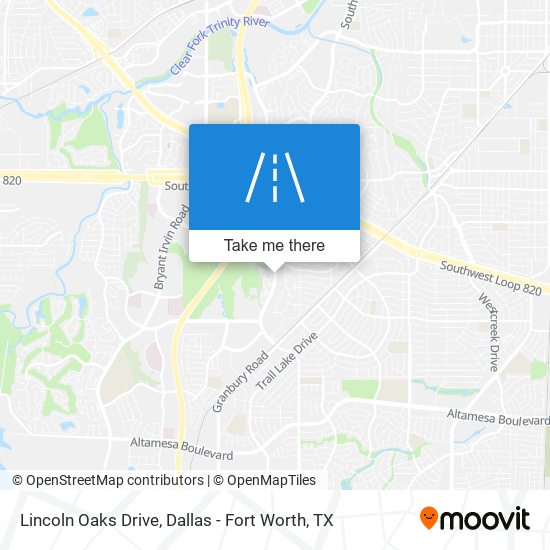 Lincoln Oaks Drive map