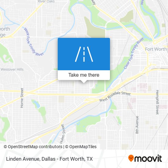 Mapa de Linden Avenue