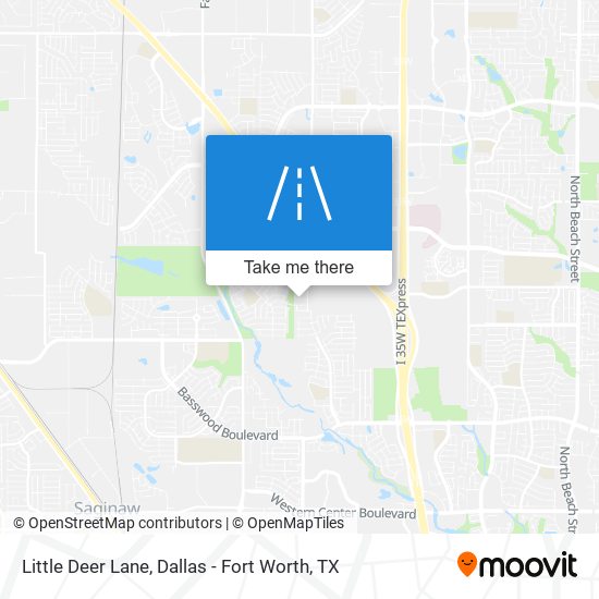 Mapa de Little Deer Lane