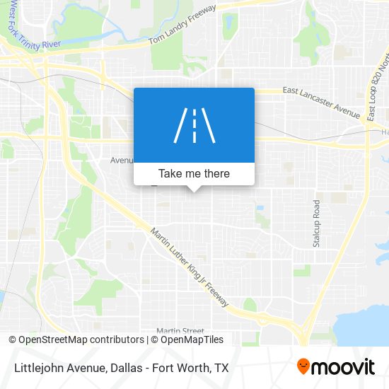 Littlejohn Avenue map