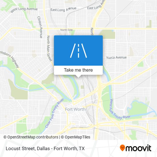 Locust Street map
