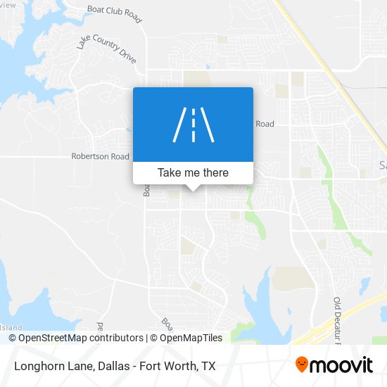 Longhorn Lane map
