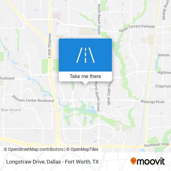 Longstraw Drive map
