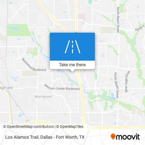 Los Alamos Trail map