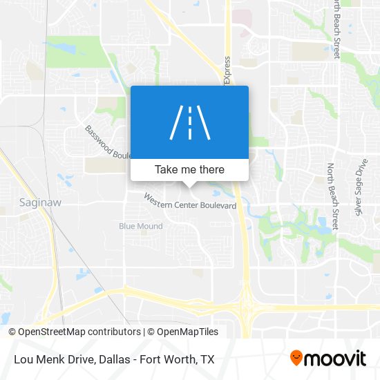 Mapa de Lou Menk Drive