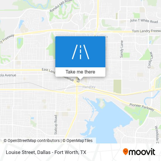 Mapa de Louise Street