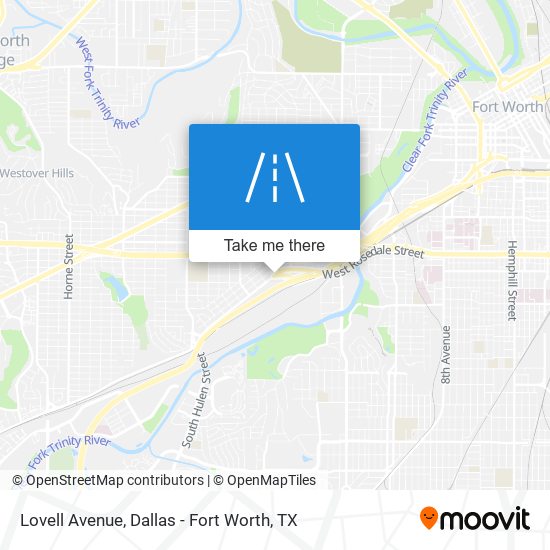 Lovell Avenue map