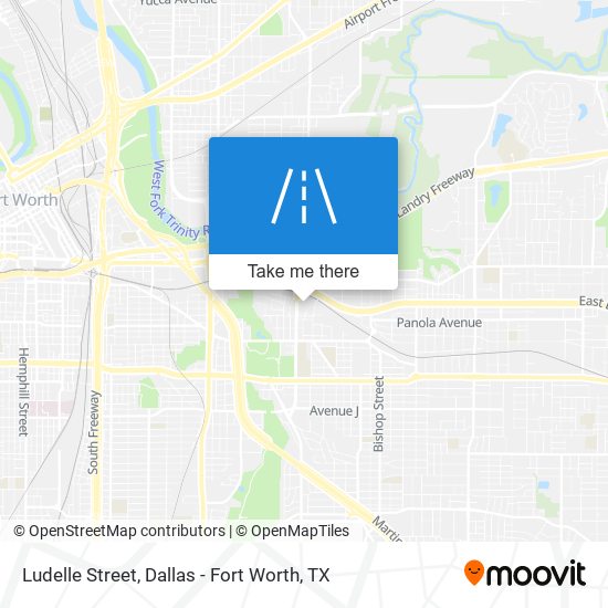 Ludelle Street map