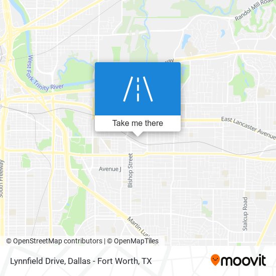 Lynnfield Drive map