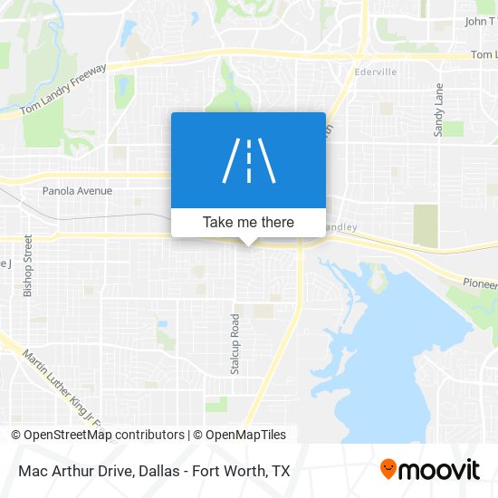 Mac Arthur Drive map