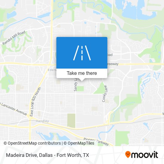 Madeira Drive map
