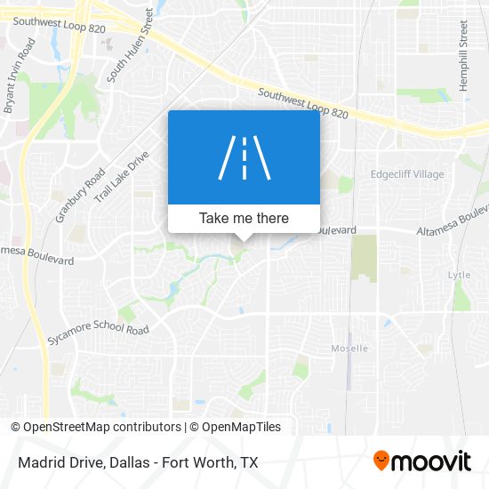 Mapa de Madrid Drive