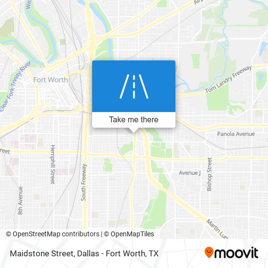 Maidstone Street map
