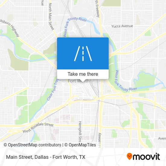 Main Street map
