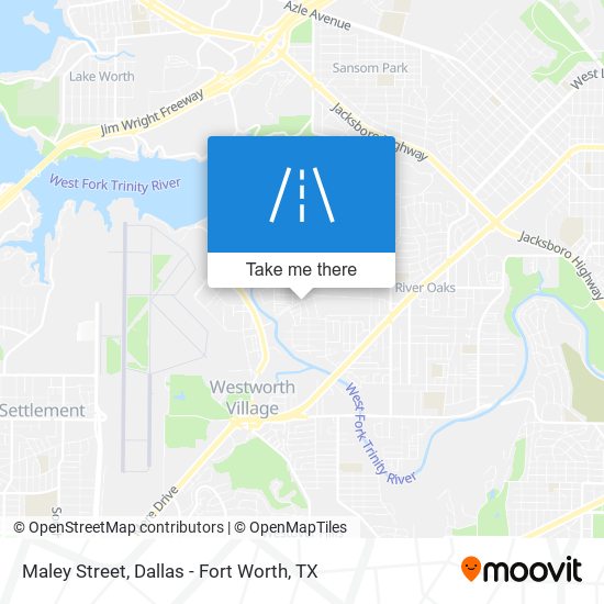 Maley Street map