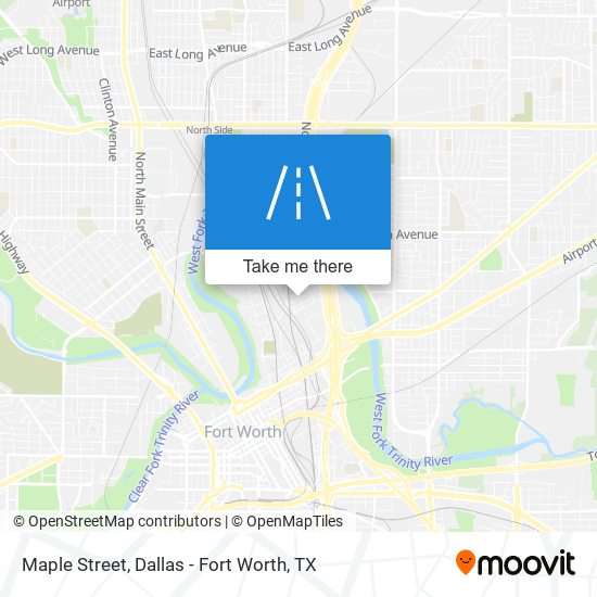 Maple Street map