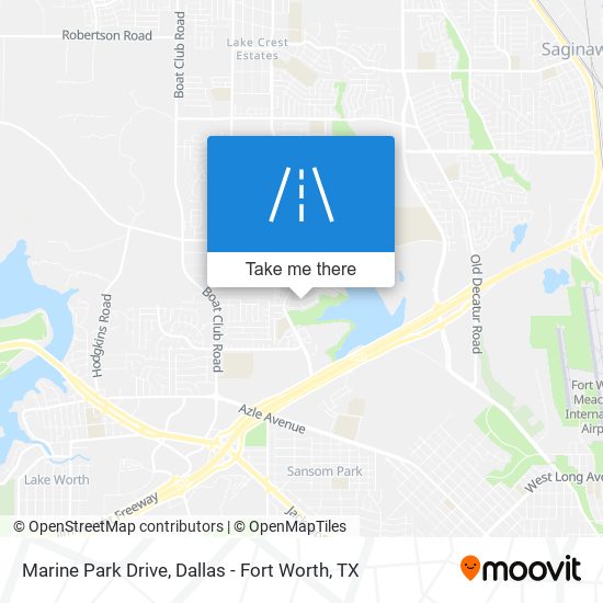Marine Park Drive map