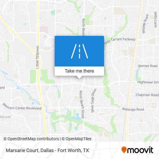 Marsarie Court map