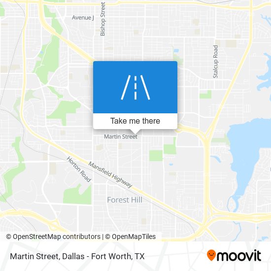 Mapa de Martin Street