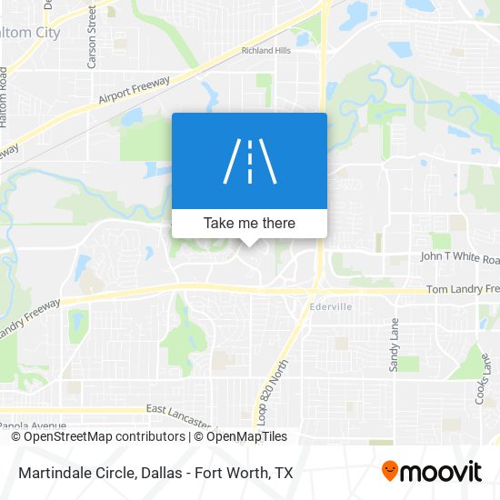 Mapa de Martindale Circle